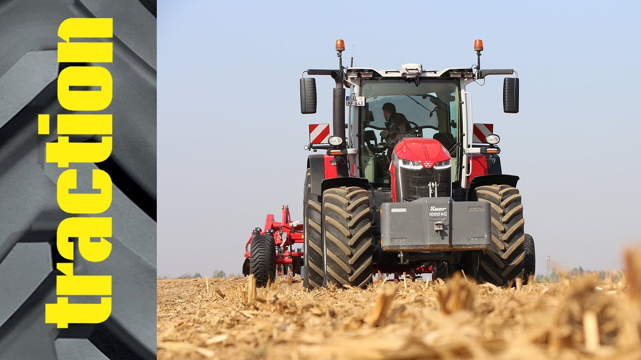 Massey Ferguson 8S im traction Erstkontakt
