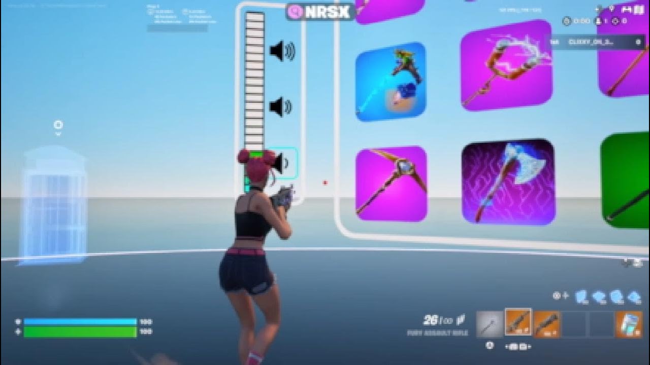 Testing Free Skin 1v1 Maps