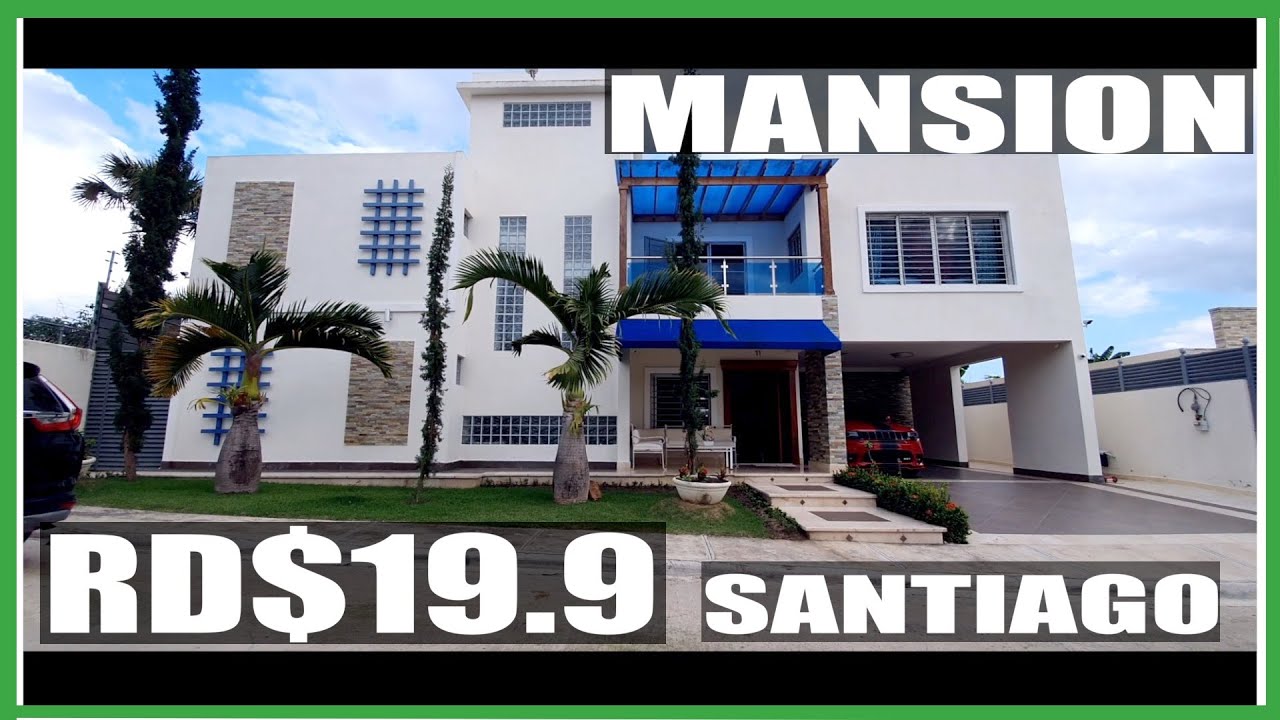 MANSION DE OPORTUNIDAD 19.9 EN SANTIAGO REPUBLICA DOMINICANA @CASAFRESCARD JUAN BETANCES