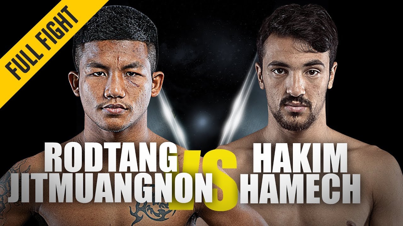 Rodtang vs. Hakim Hamech | ONE Full Fight | Muay Thai Thriller | March 2019