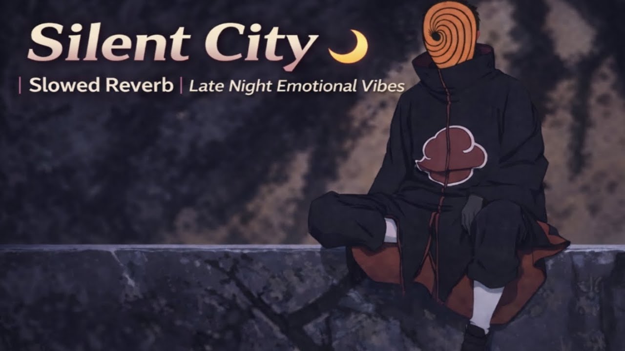Silent City 🌙 | Slowed Reverb | Lonely Night Mood