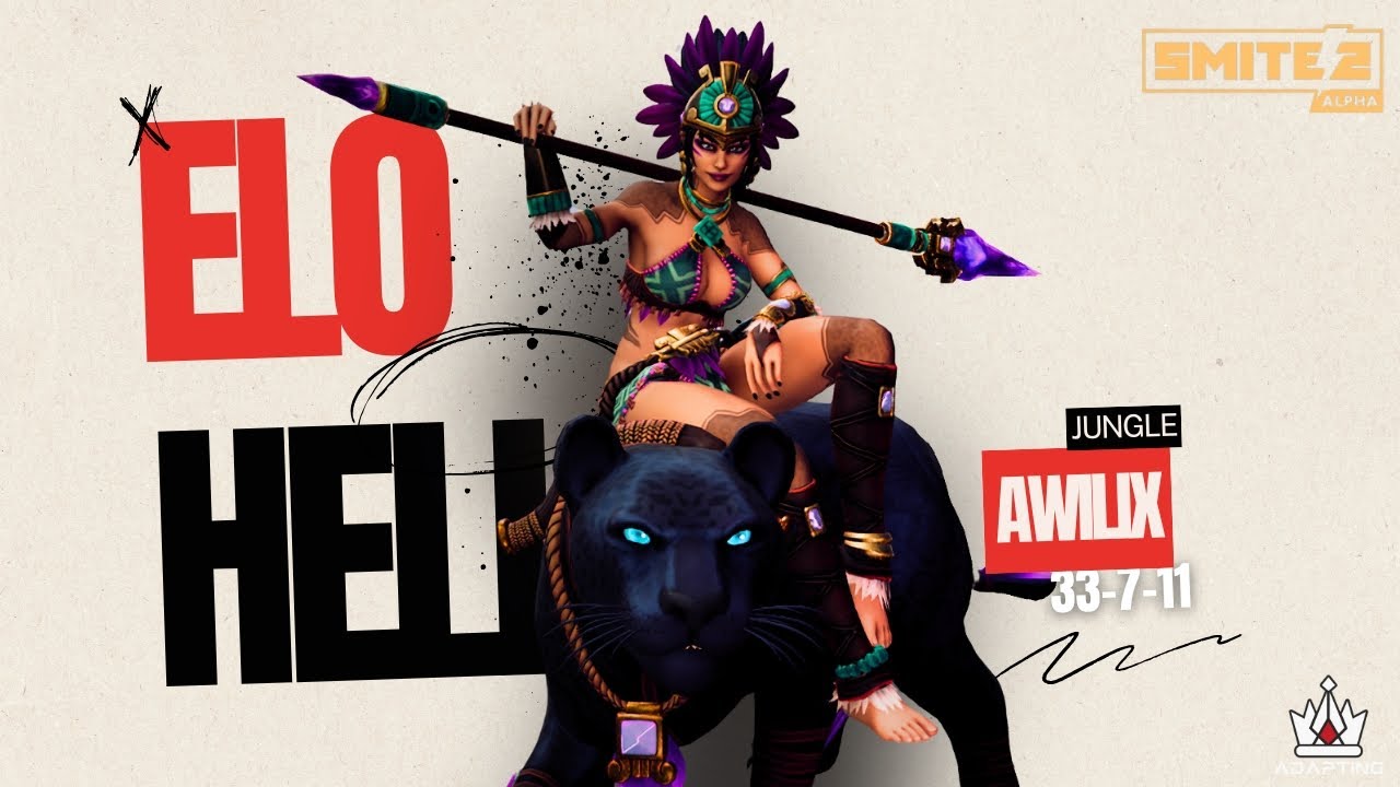 IS THIS ELO HELL 33 kills Awilix Smite 2 Ranked Conquest