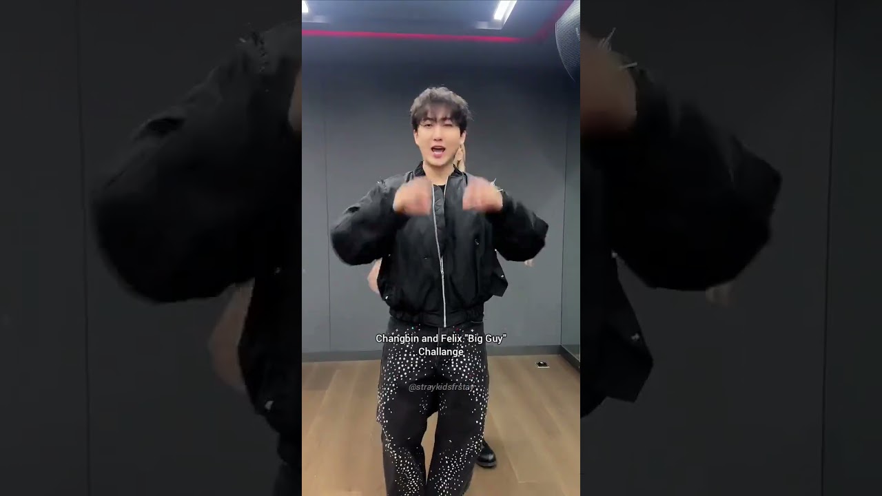 Felix and Changbin Big Guy Challange #felix #changbin #straykids #skz