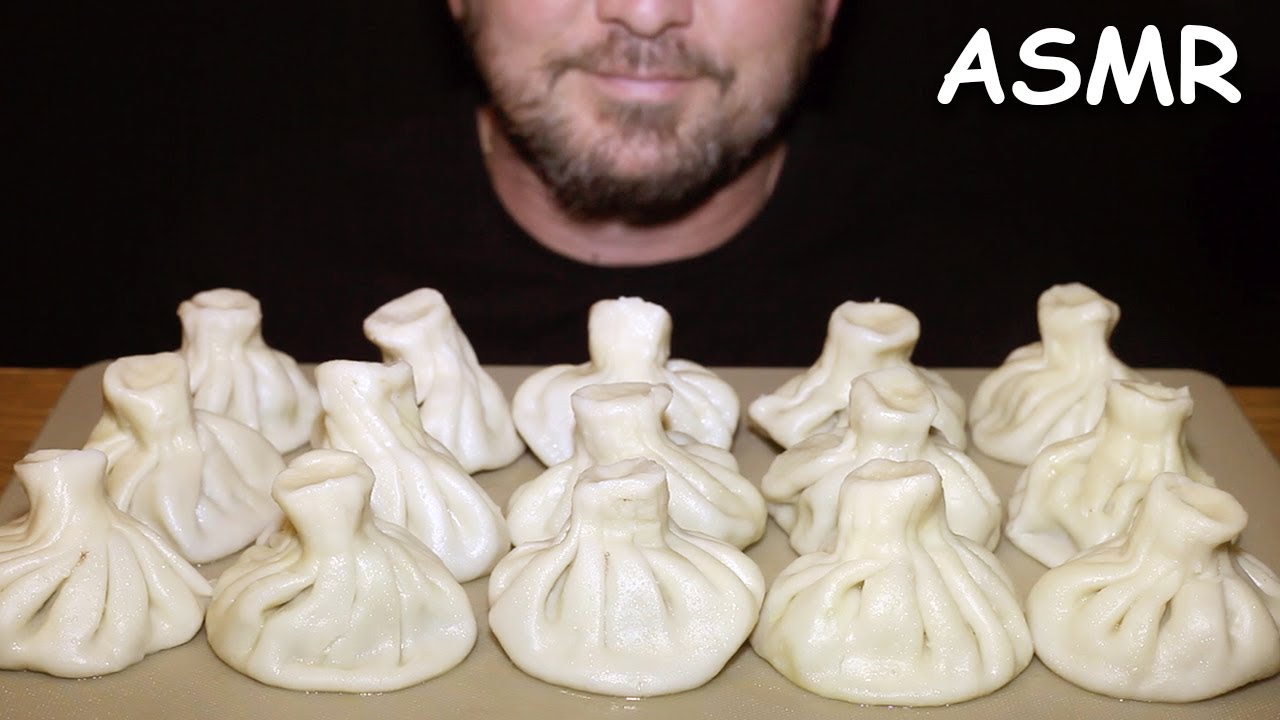 Хинкали Мукбанг АСМР Итинг Звуки Еды