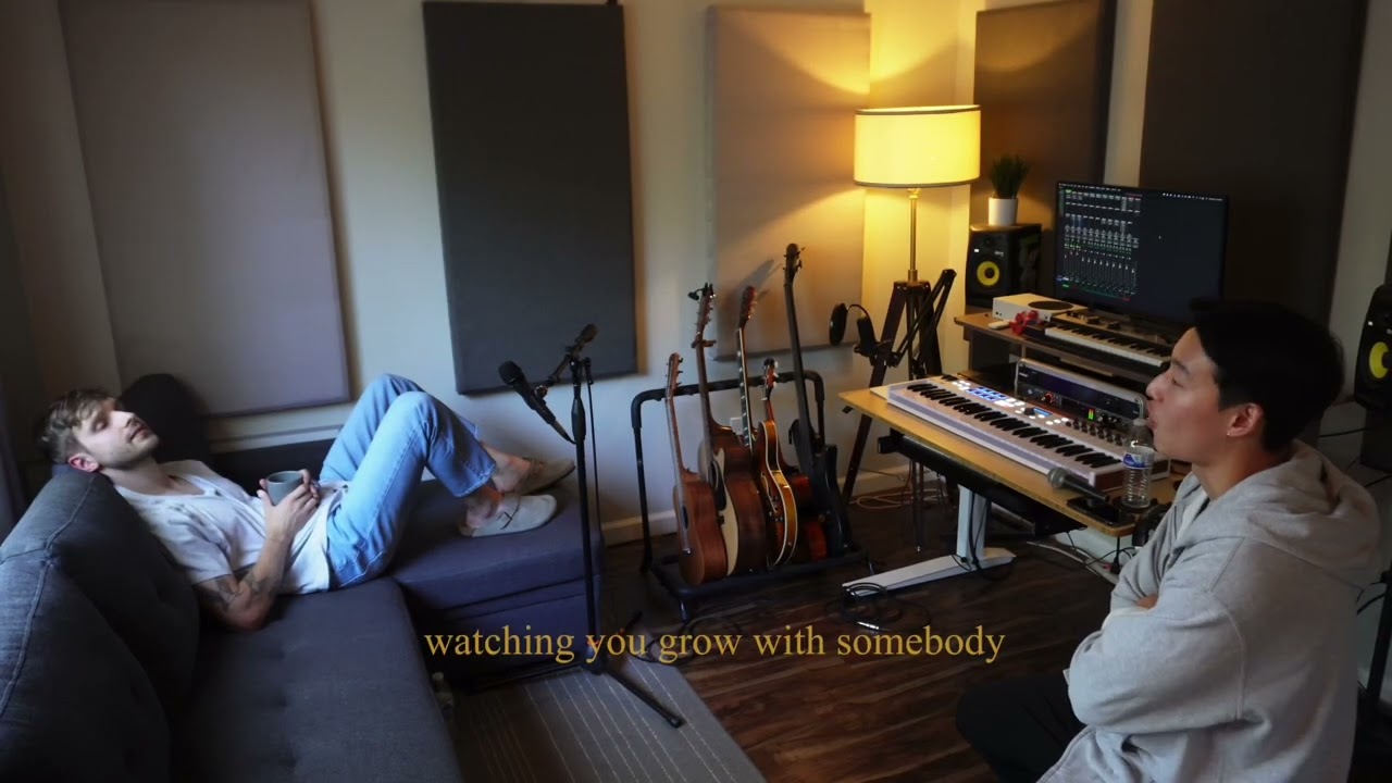 Ben Provencial & Kevin Chung - LITTLE TOO LATE (lyric visualizer)