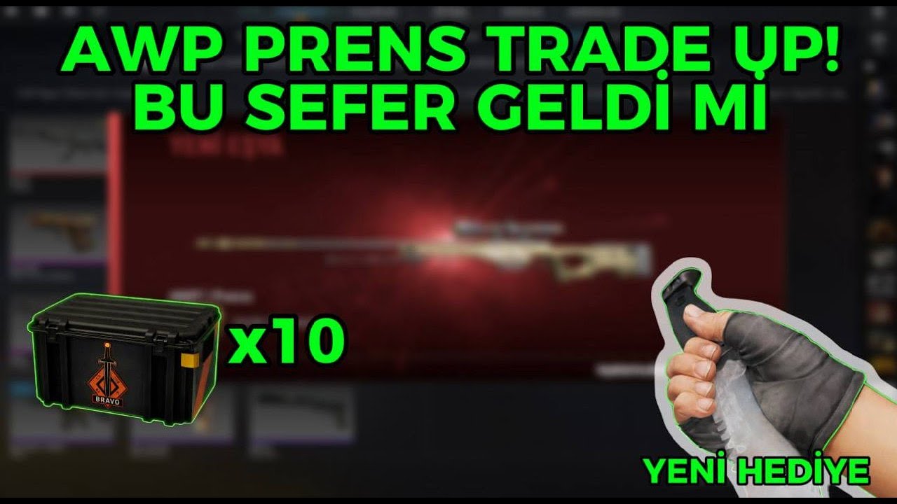 AWP PRENS TRADE UP ? ( BU SEFER GELDİ Mİ ? BÜYÜK SÜRPRİZ ) BIÇAK HEDİYELİ