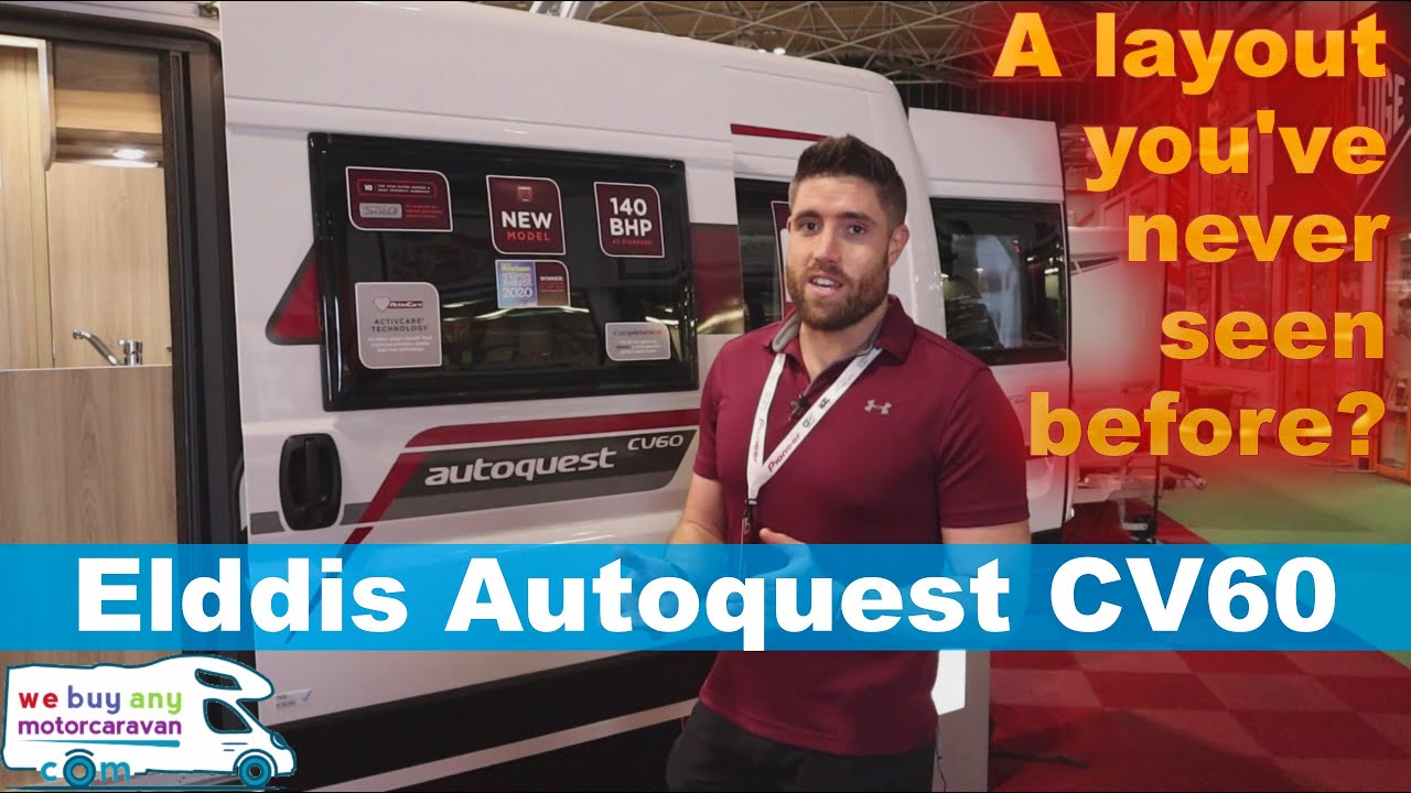 Обзор автодома Elddis Autoquest CV60 &mdash; невиданная ранее планировка? &mdash; WeBuyAnyMotorcaravan.com