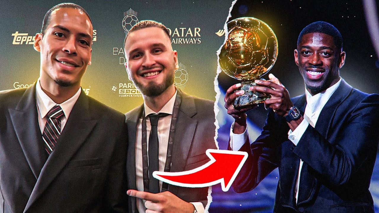 WIR TREFFEN SIE FAST ALLE! Ballon d'Or Gala Vlog🇫🇷🏆 Gänsehaut..