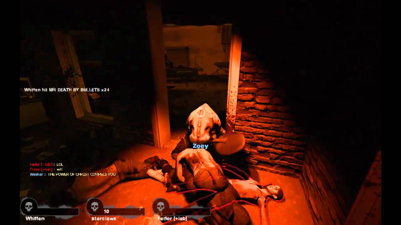 Zoey/Charger/Jockey Glitch (The Sacrifice)