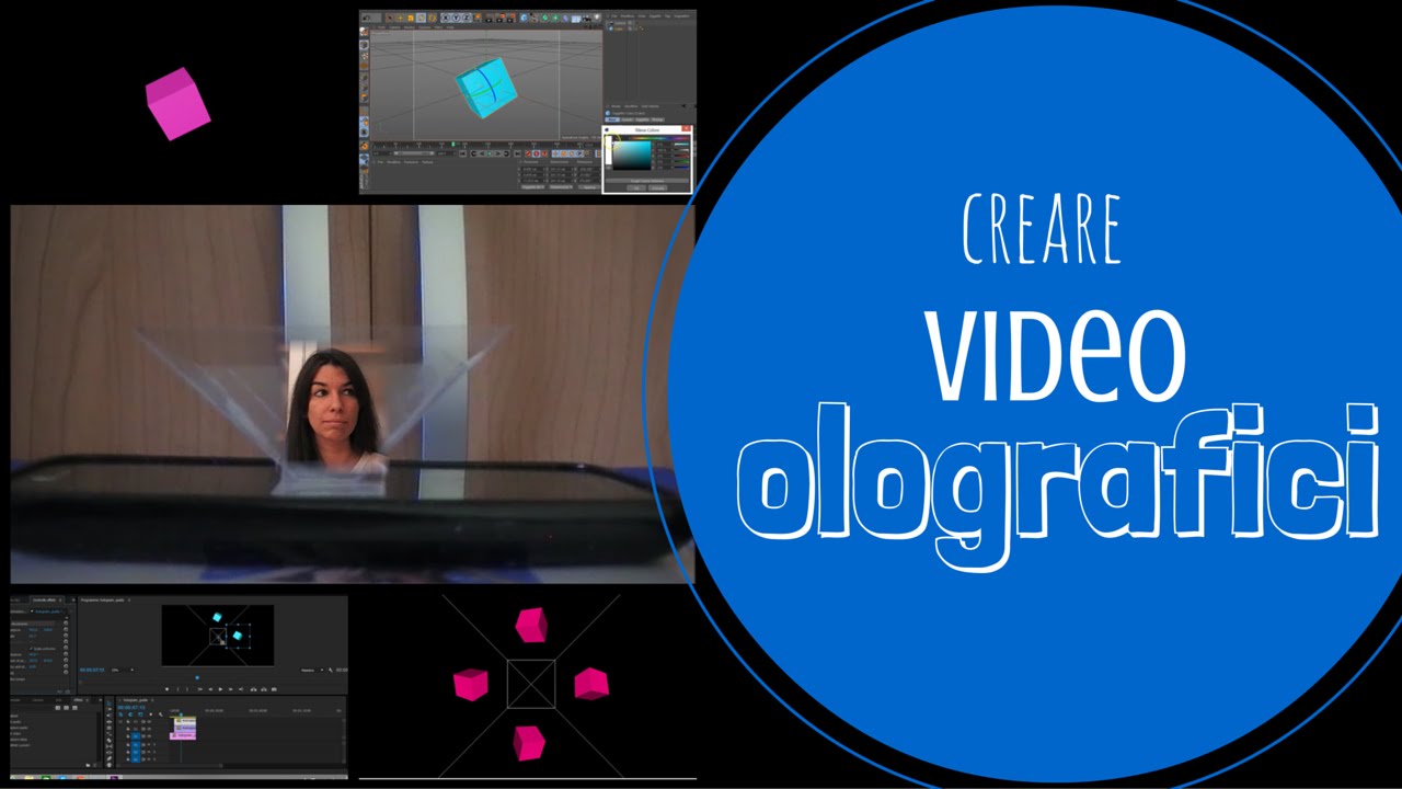 Come creare Video Olografici e trasformarli in Ologrammi