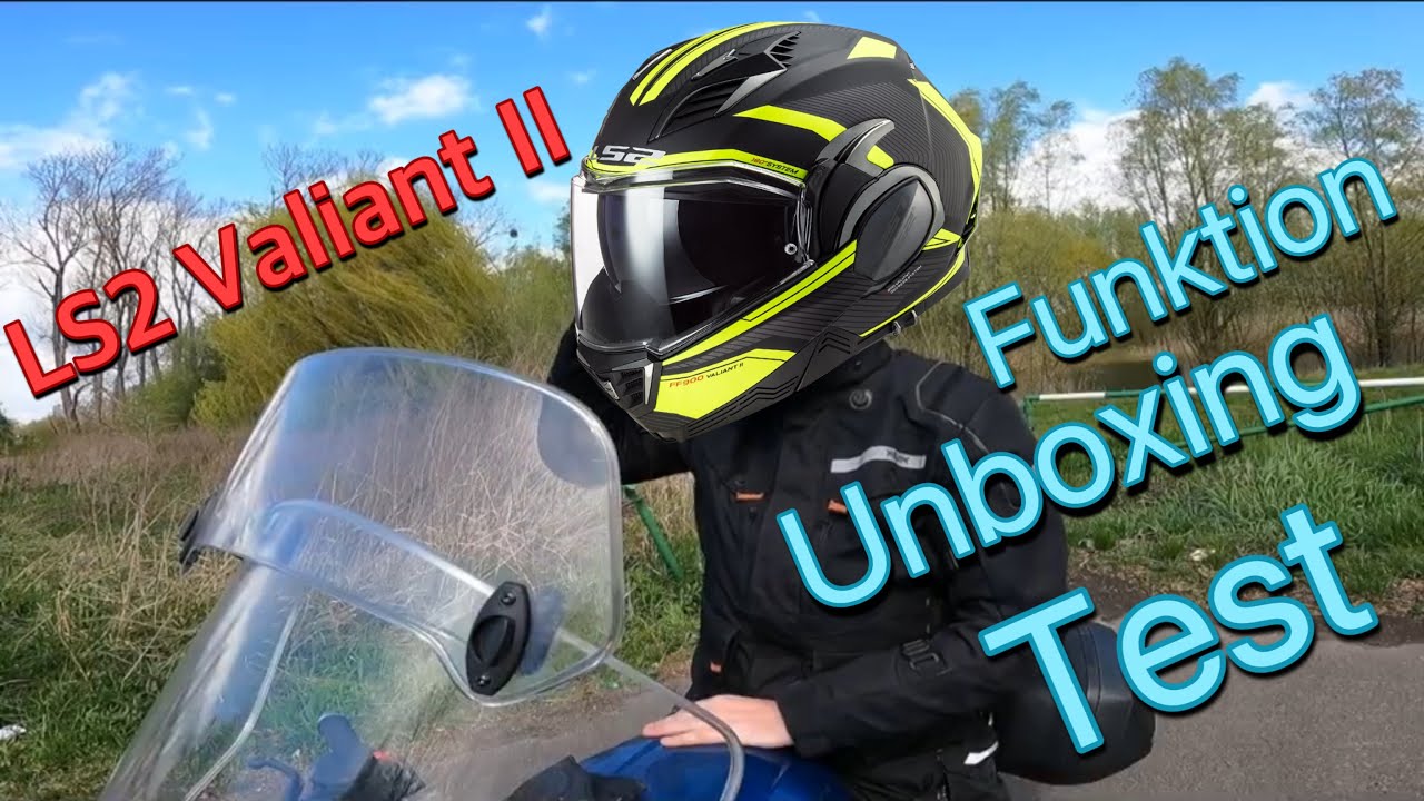 LS2 FF900 Valiant 2 : DIE Motorradhelm-REVOLUTION / Klapp-, Scooter- oder Integralhelm !?