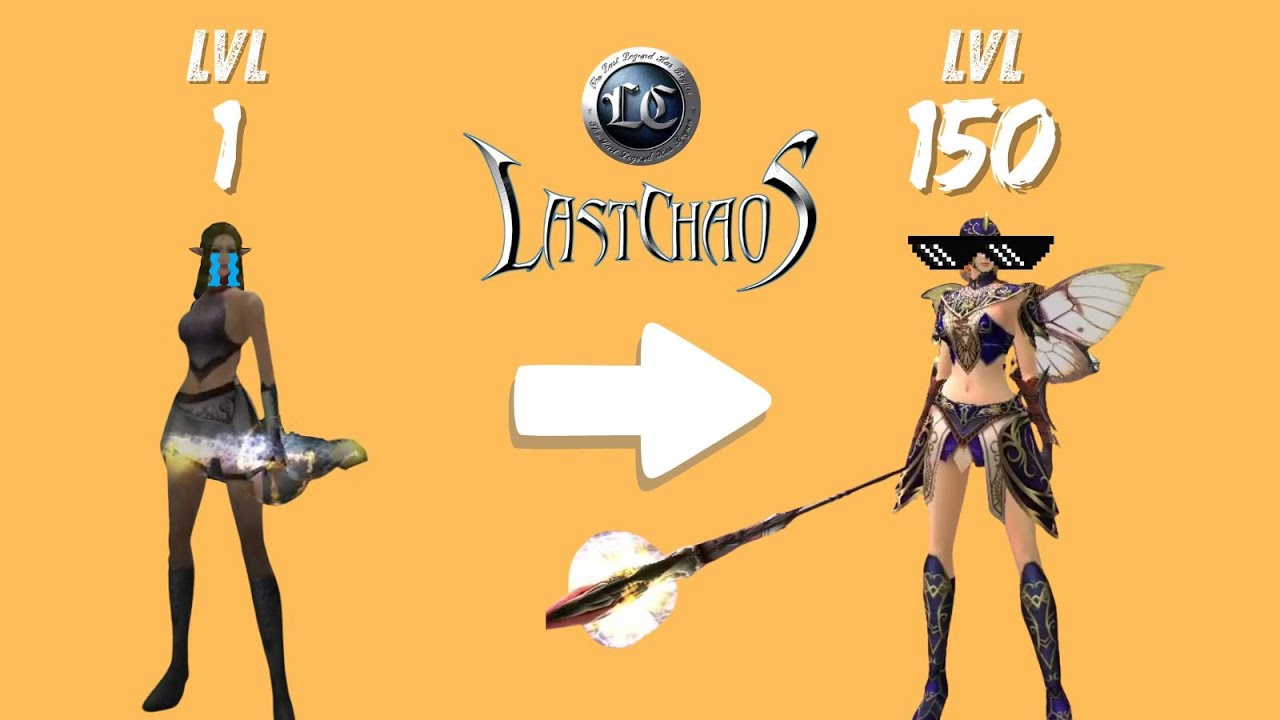 LEVELING FROM 0 to 150 LAST CHAOS FAWKES