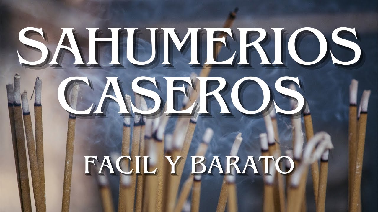 Como Hacer Sahumerios Caseros FACIL Y BARATO
