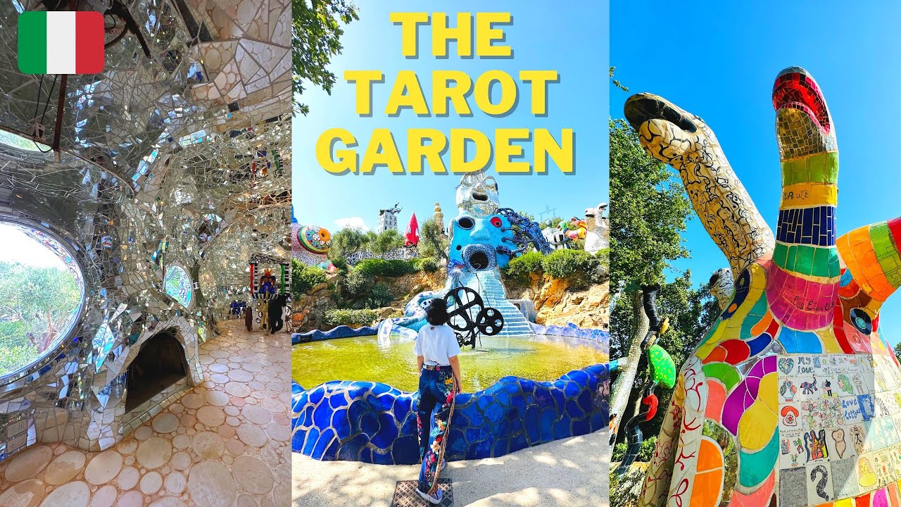 🔮 The Tarot Garden: An Esoteric Experience in the Heart of Tuscany 🇮🇹 | Travel Vlog 🃏