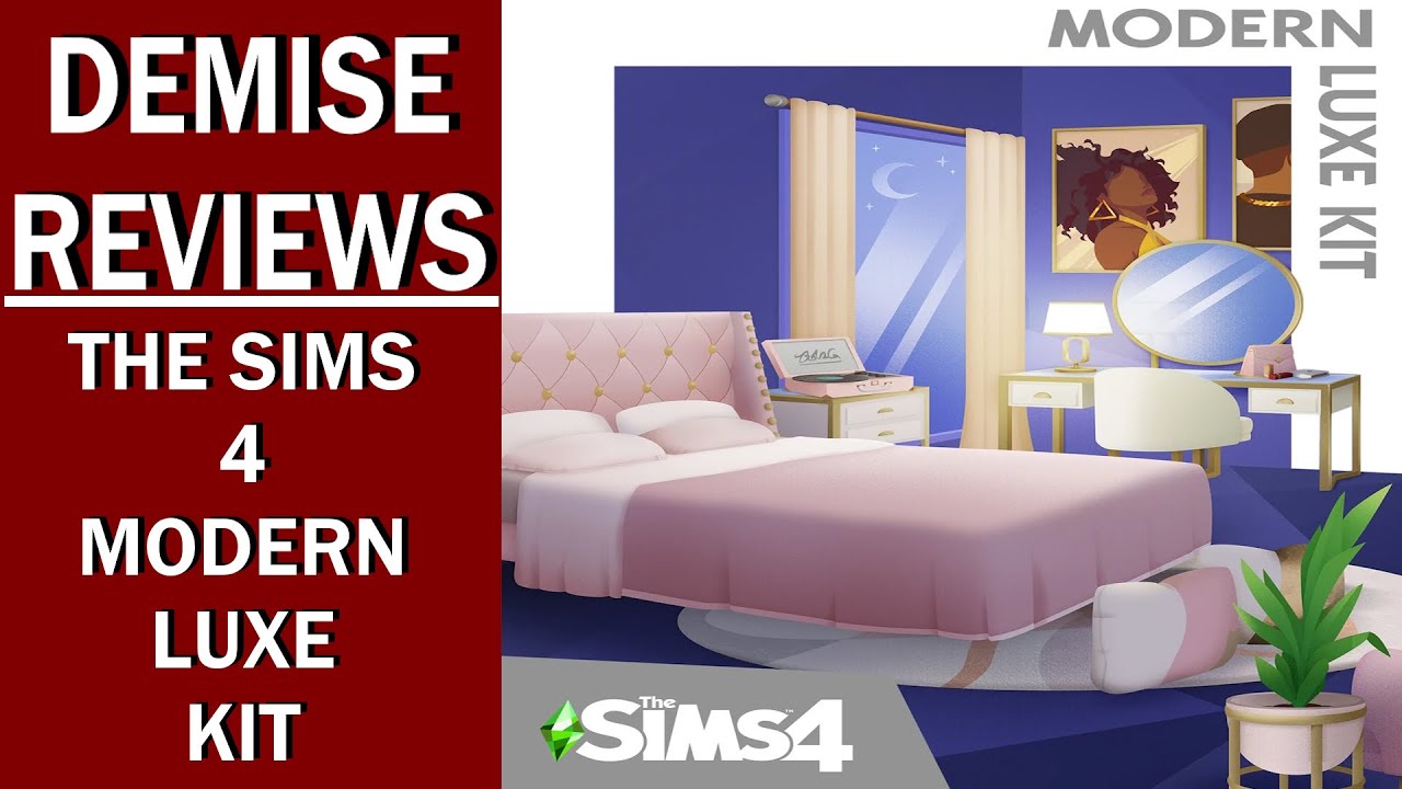 The Sims 4 Modern Luxe Kit (PC), Moderately Just Okay | Demise Reviews