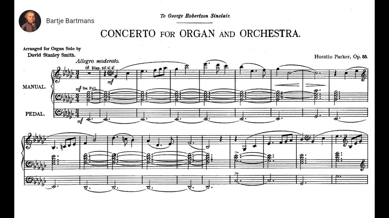 Horatio Parker - Organ Concerto, Op. 55 (1902)