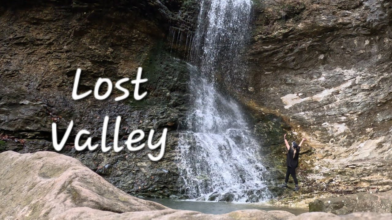Hiking Lost Valley Trail in Arkansas