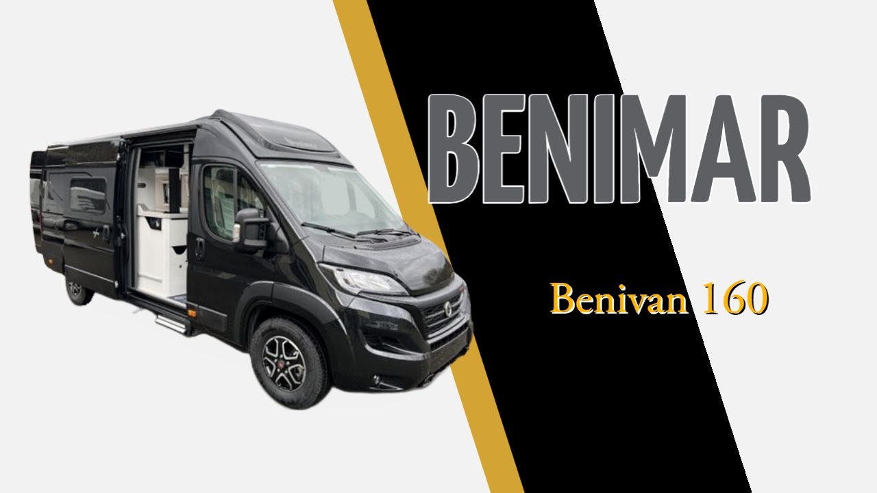 Increíble camper de la marca Benimar, la Benivan B160.