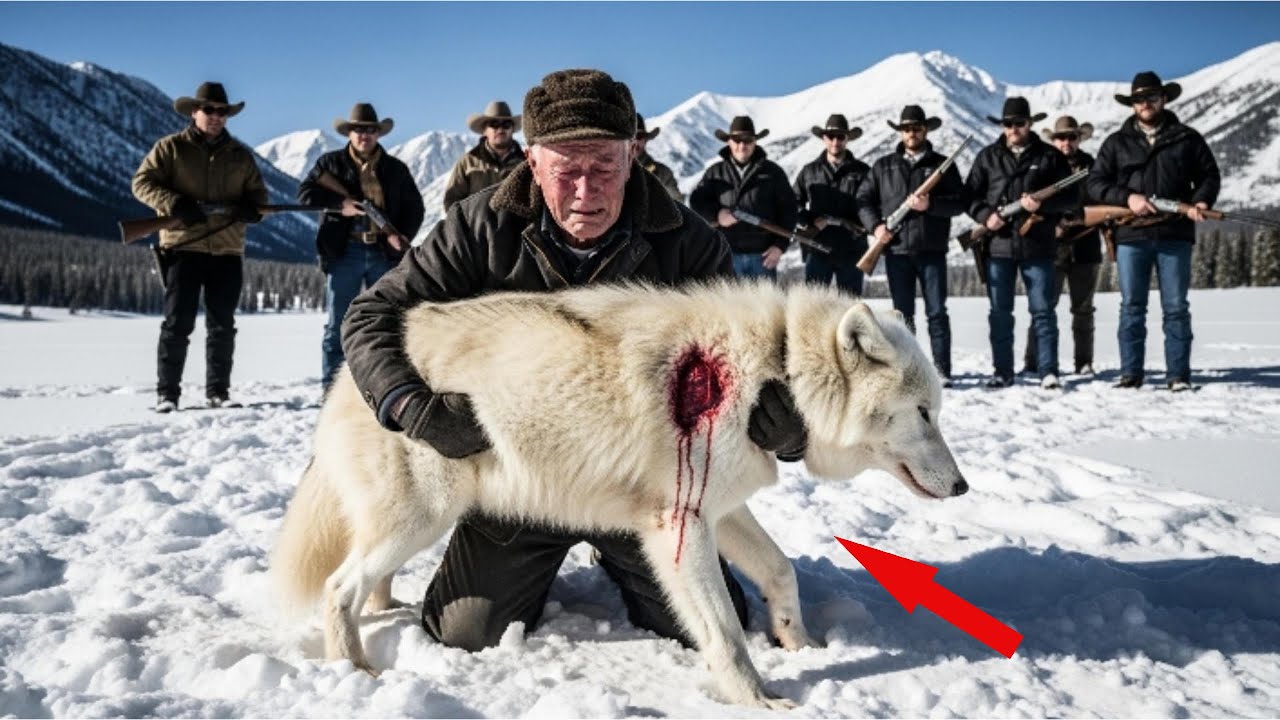They Shot the WHITE WOLF, But What They Found in Its Den Changed Everything.