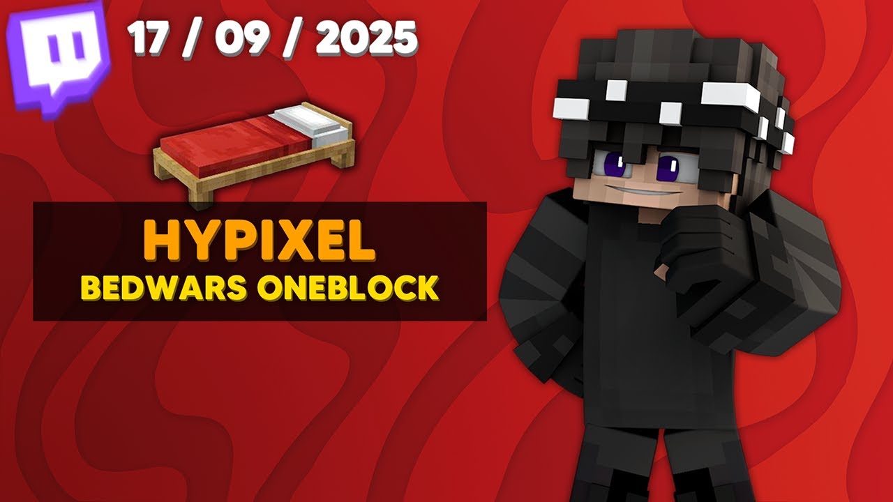 BEDWARS ONEBLOCK SUR HYPIXEL ! 🛌 - 17 / 09 / 2025