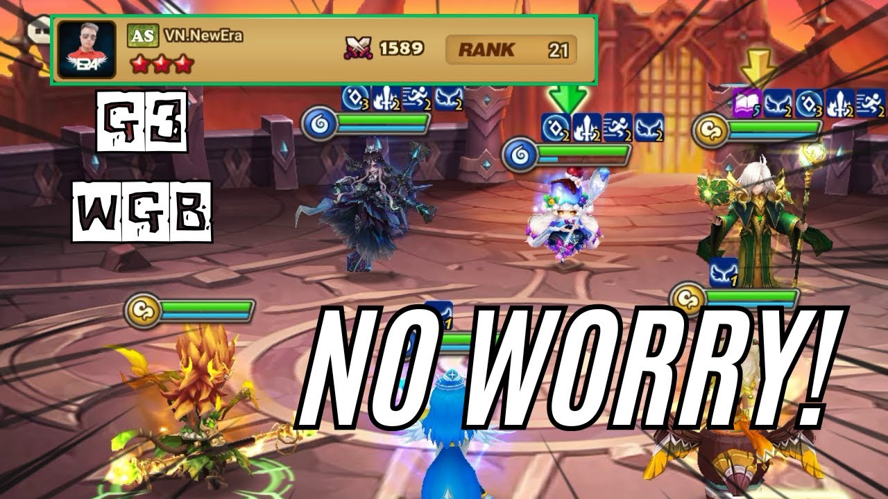 G3 WGB : VN.NewEra - This is How You Bruiser Lamiella Adriana Odin META Defenses! - Summoners War