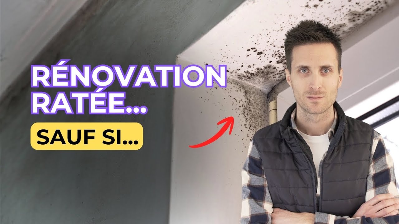 N'invitez pas la moisissure sur vos murs et fenêtres.