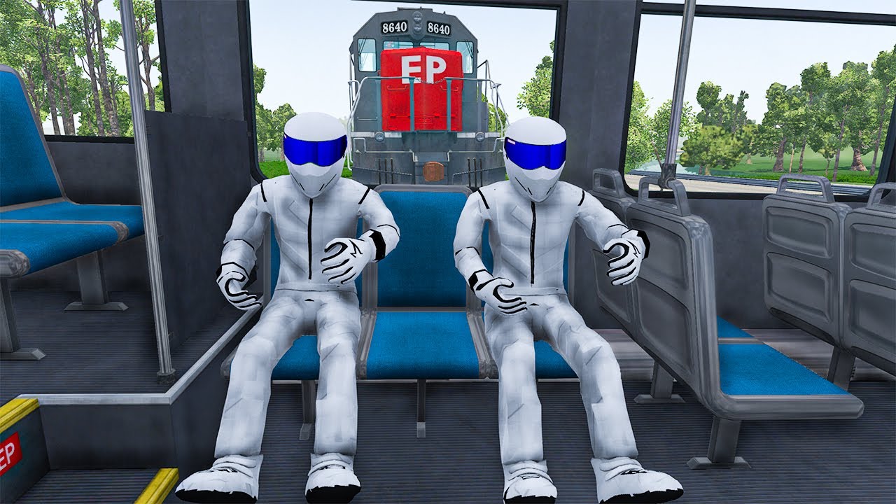 Train Accidents #10 - BeamNG DRIVE | SmashChan