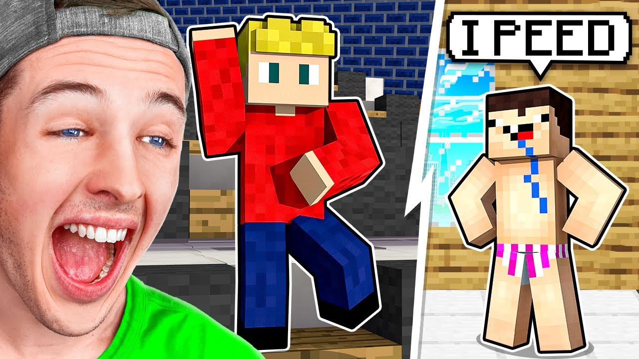 Типы детей в кино в MINECRAFT!