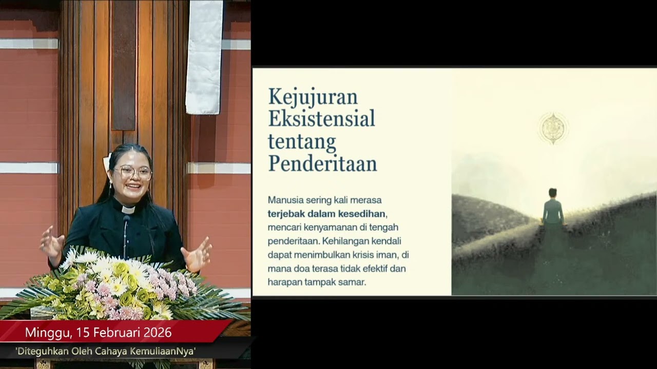 Khotbah pdt Septin Halawa Ibadah Minggu, 15 Februari 2026 - 