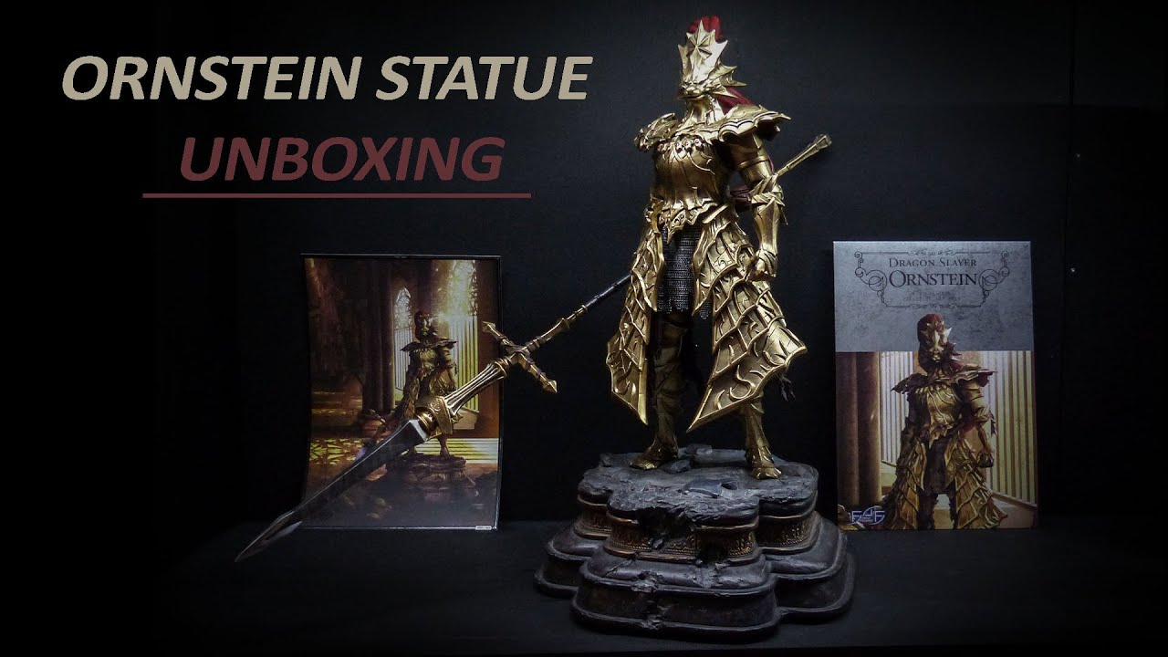 Dark Souls Ornstein statue by F4F unboxing & review