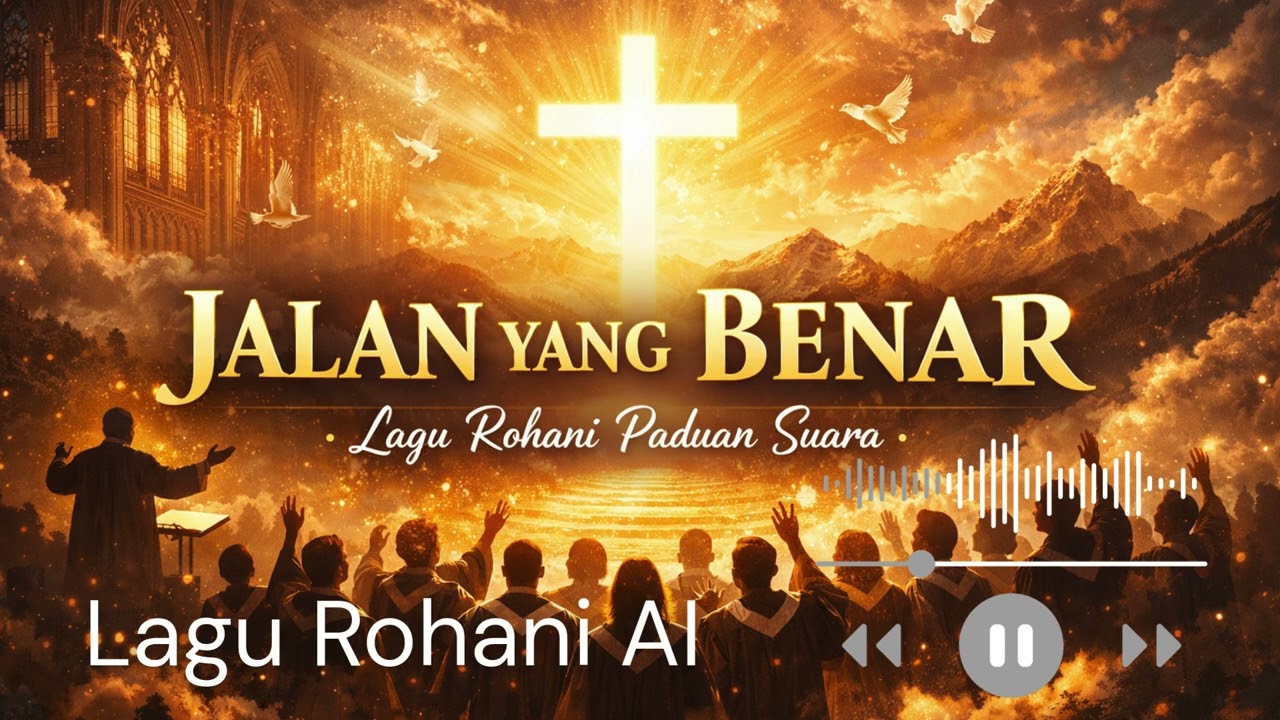 JALAN YANG BENAR | Lagu Rohani Choir Cinematic | Versi AI