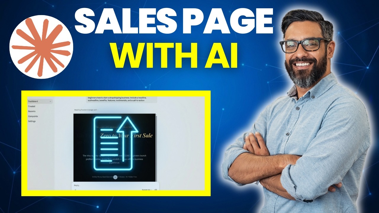 How to Write a Sales Page With Claude AI - Tutorial