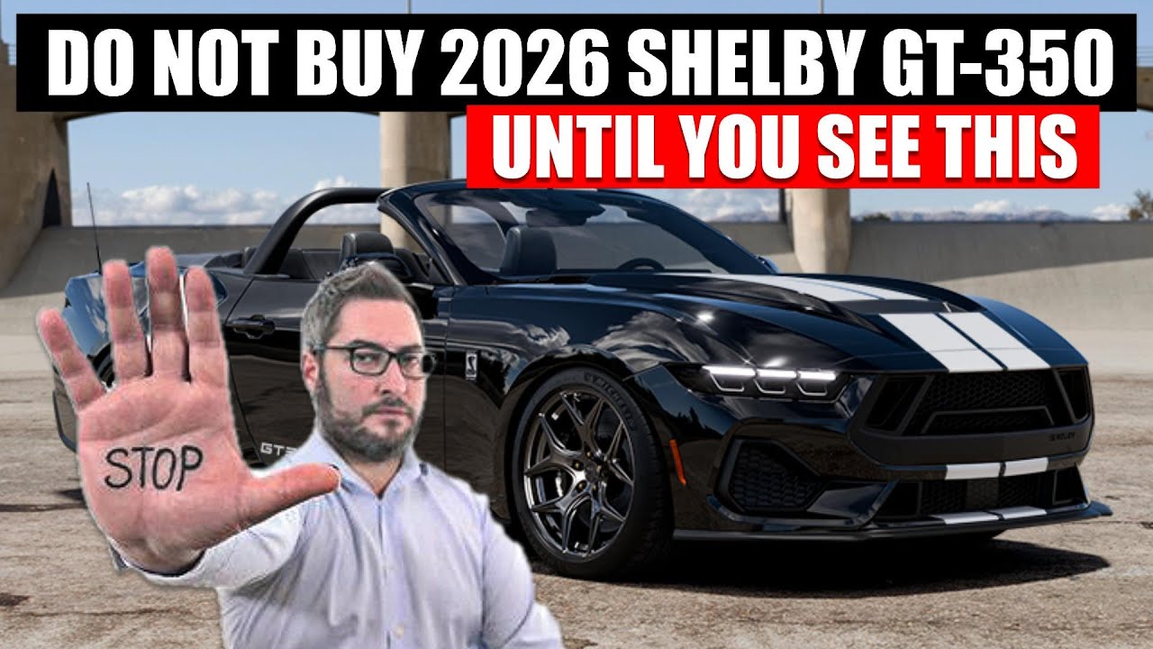 Не покупайте Shelby GT350 2026 года, пока не увидите это (от предыдущего владельца).