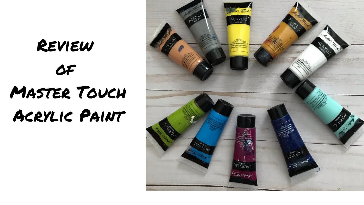 Обзор красок Master Touch Paints/Master's Touch Acrylic Paint, 36 шт.