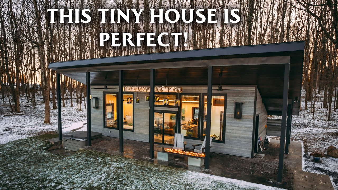 Tiny House w/PERFECT Kitchen! // Hickory Lookout Airbnb Tour