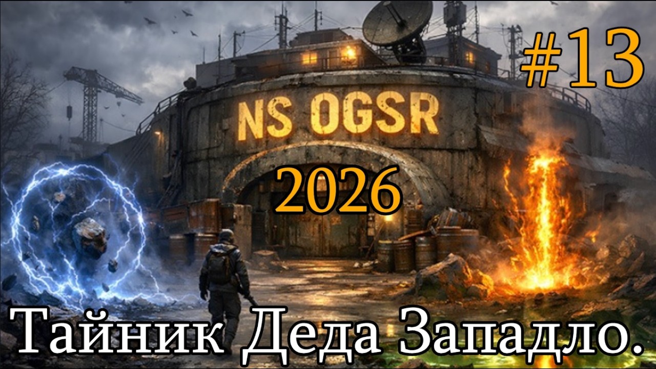 ☢ Сталкер NS OGSR 2026 ☢ #13. Дед Западло и его тайник на Агропроме.