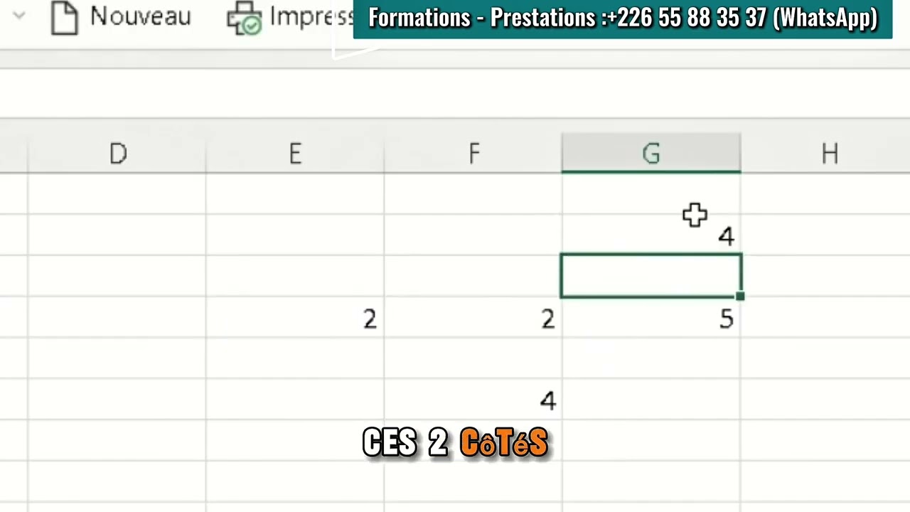 Démarrer avec les calculs dans Excel