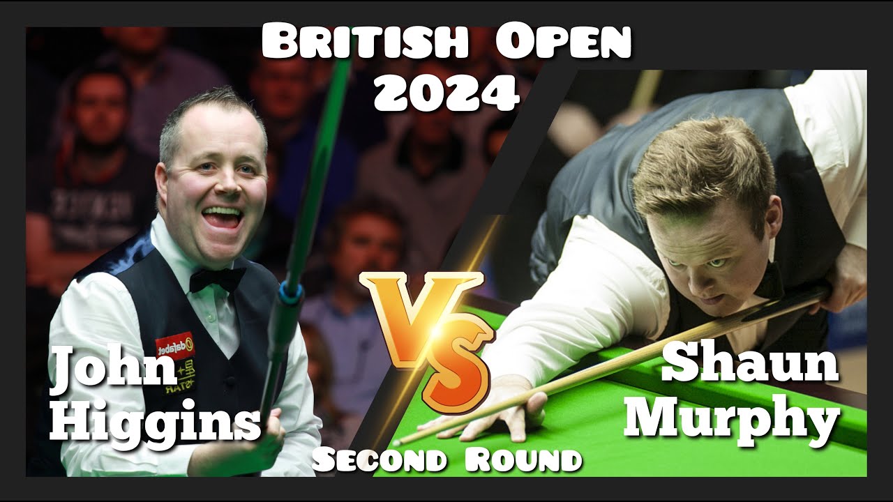 Shaun Murphy vs John Higgins  - British Open Snooker 2024 - Second Round Live (Full Match)