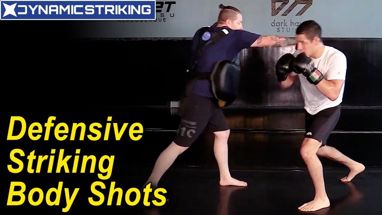 Defensive Striking Body Shots by Brandon Gibson