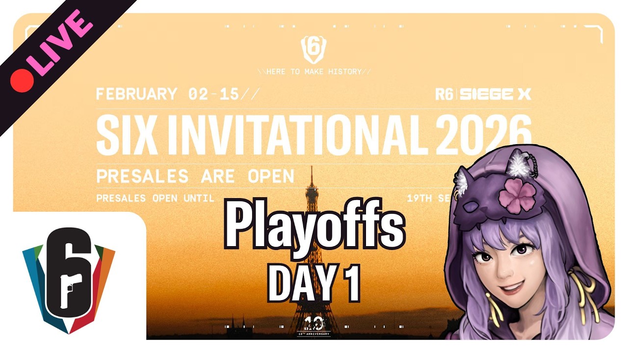 🔴LIVE - Co-Streaming: [ Watch Party ] Six Invitational 2026 Group Stage Day 1