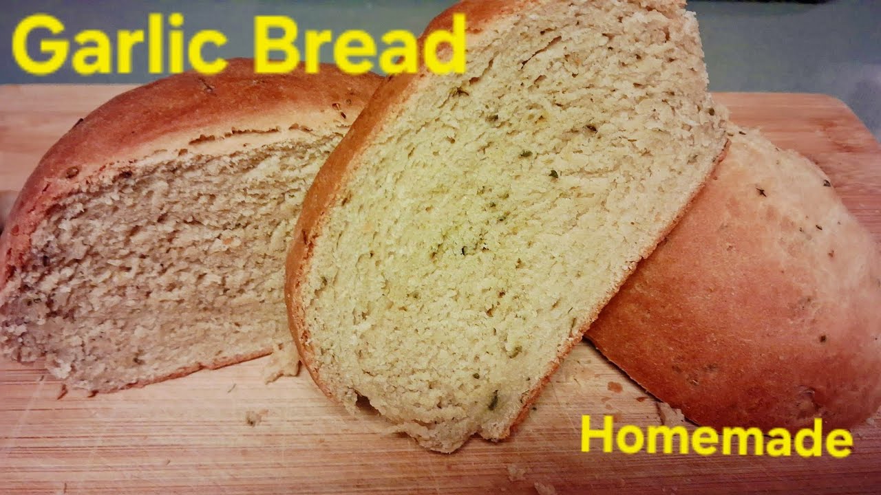 Garlic Bread recipe || Easiest Bread recipe at home 🏡 😋 soft, moist & fluffy Bread 🍞 