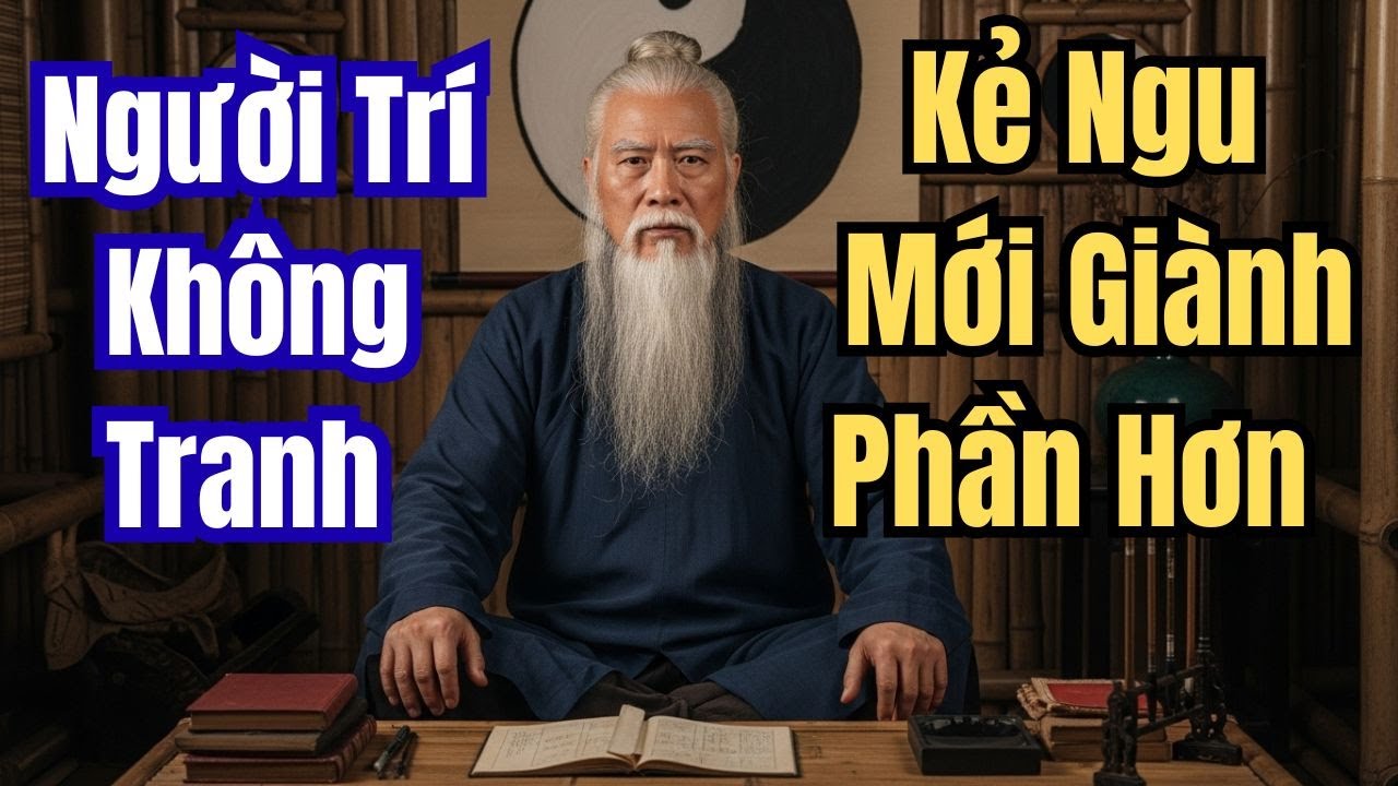 Người trí không tranh – Kẻ ngu mới giành phần hơn: Bài học từ Lão Tử