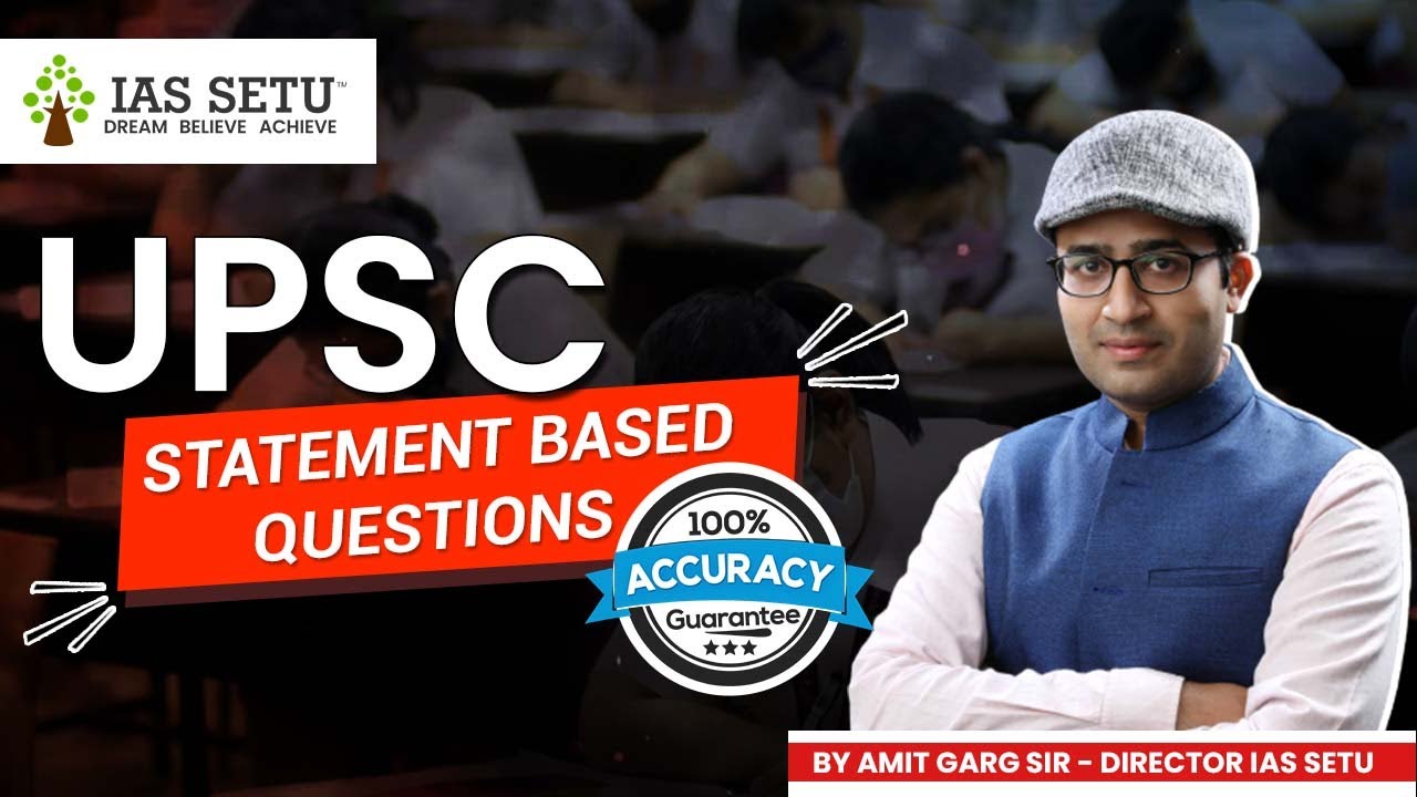Statement Based Questions (Data Sufficiency) In One Shot || By Amit Garg Sir #iassetu #upsc2023