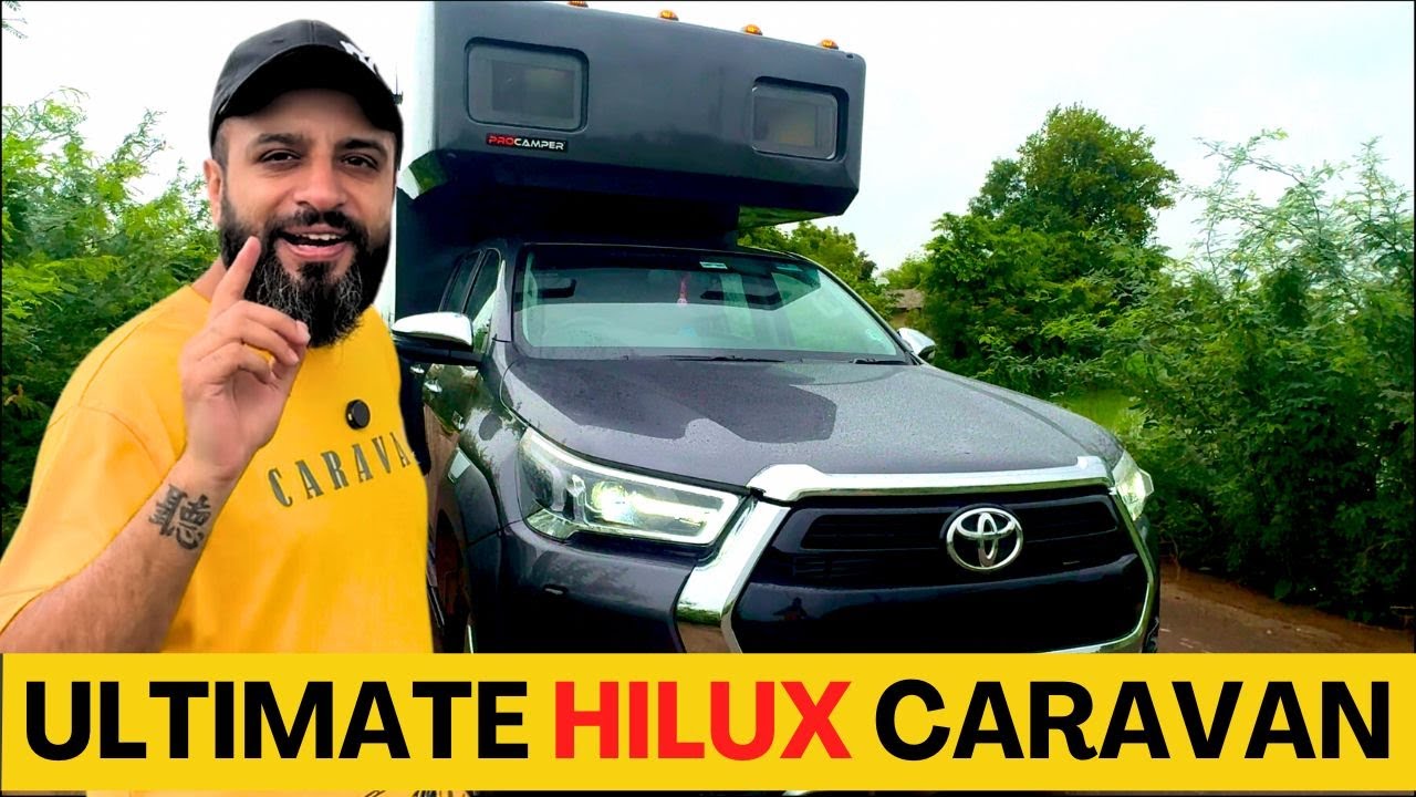 4X4 Hilux-Best Caravan in India🚘 - New Design