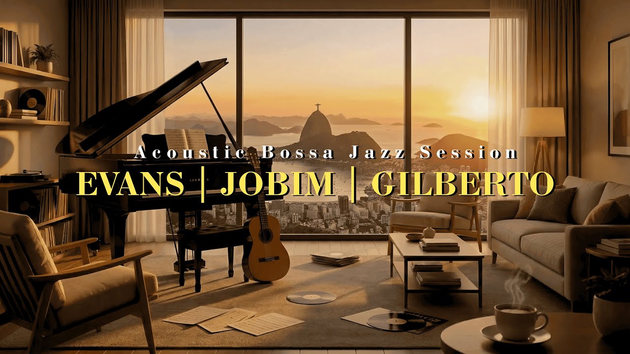 Elegant Bossa Jazz: In the Style of Evans, Jobim & Gilberto (Coffee & Study)