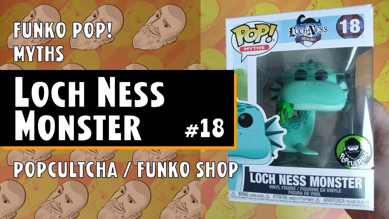 Funko Pop Myths: Loch Ness Monster #18 - Exclusive Funko Shop / Popcultcha // Just One Pop Showcase
