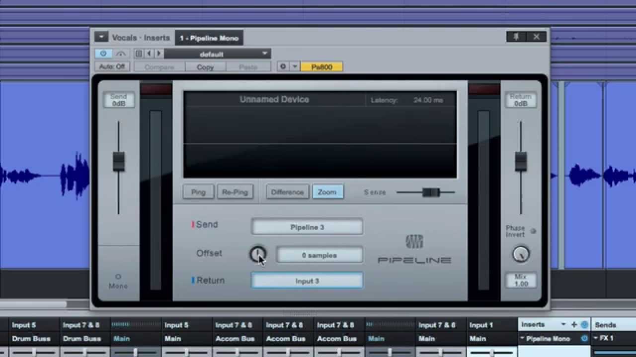 PreSonus Studio One Pro - Pipeline VST Demonstration