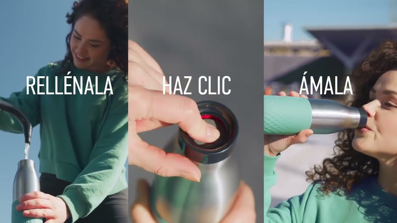 BOTELLAS BLUDROP | ¡Rellénalas, haz clic, ámalas!