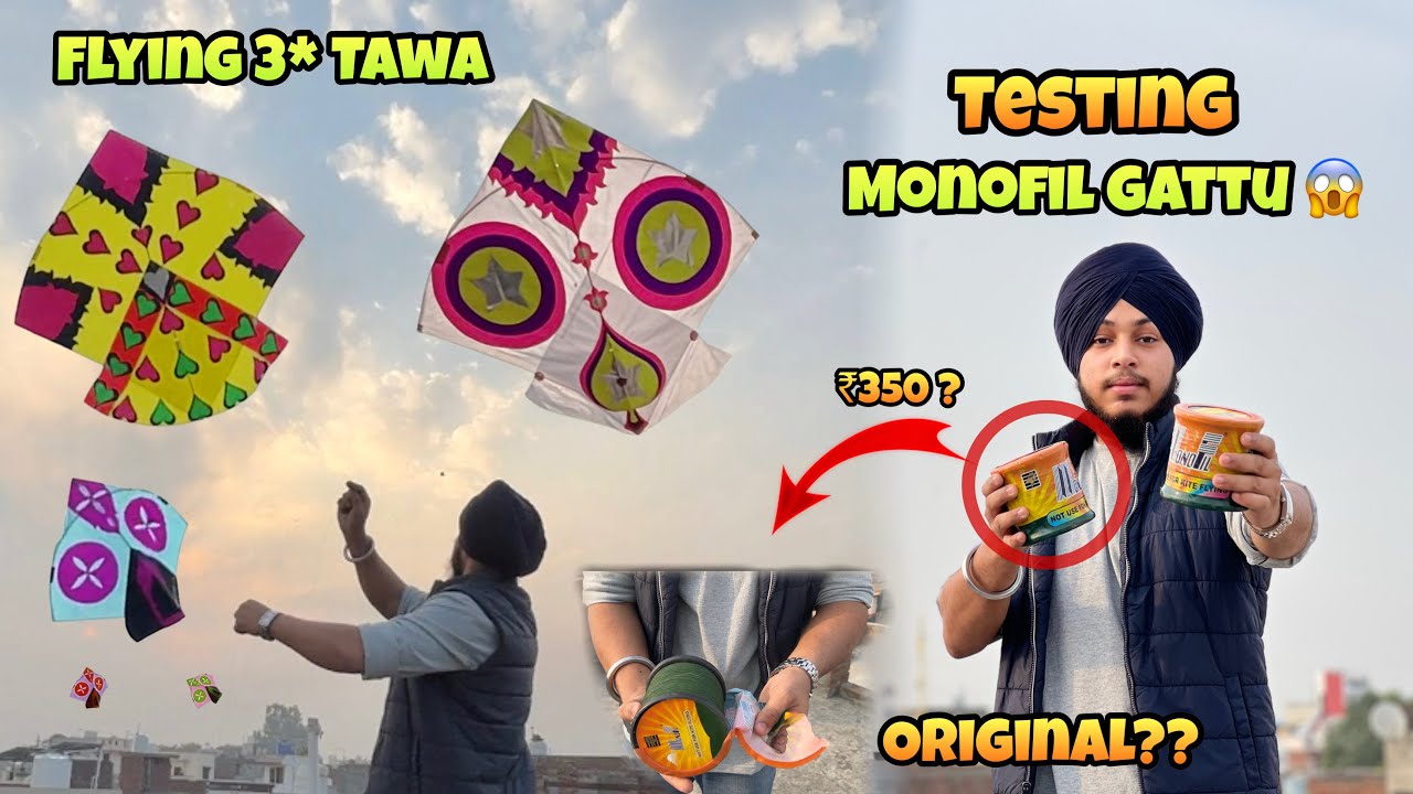*MONOFIL GATTU* TESTING AND UNBOXING 😱🔥