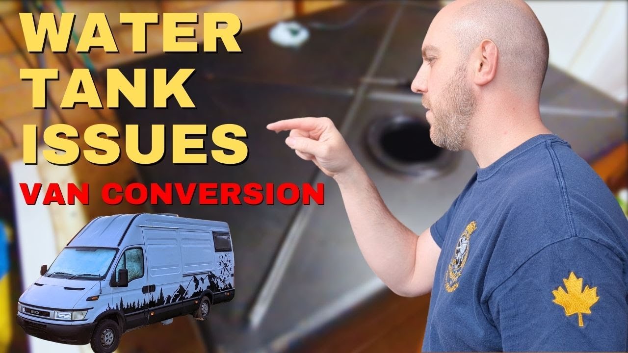 Iveco Daily Van Conversion Water Tank Issues and those small but necessary jobs